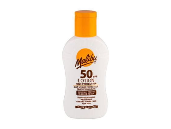 Malibu 100ml lotion spf 50, opalovací přípravek na tělo