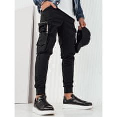 Dstreet Pánské bojové kalhoty černé ux4161 M