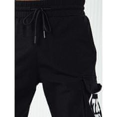 Dstreet Pánské bojové kalhoty černé ux4164 M