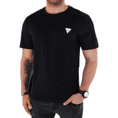Dstreet Pánské základní tričko černé rx5439 M