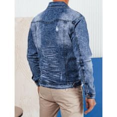 Dstreet Pánská džínová bunda tmavě modrá tx4688 XL