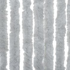 Petromila Závěs proti hmyzu šedý 100 x 220 cm žinylka