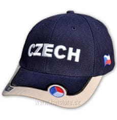 Fansport Kšiltovka CZECH 3D Navy