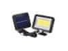 Net NETP DSP0086 1,5 W 100 LED lampa se solárním panelem a senzory pohybu a soumraku