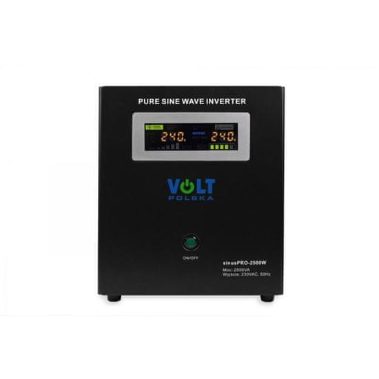 HADEX Záložní zdroj - 1800VA/ 2500W, 24V/230V UPS, VOLTPOLSKA, čistá sinus