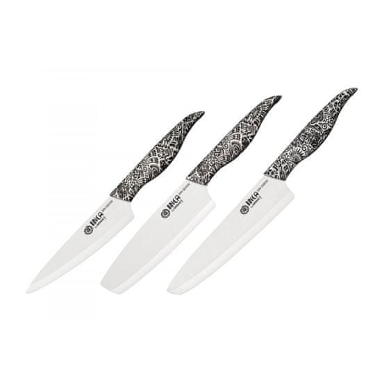Samura Samura Inca sada 3 keramických nožů SIN0220W