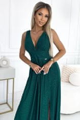 Numoco Dámské šaty 490-3 SUSAN, zelená, M