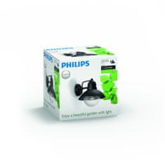 Philips Philips Hoverfly SVÍTIDLO VENKOVNÍ NÁSTĚNNÉ ČERNÁ 1x60W 230V 17237/30/PN