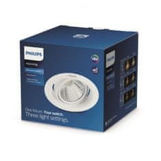 Philips LED Zápustné svítidlo Philips Pomeron SceneSwitch 59554 3W 200lm bílé stmívatelné 2700K