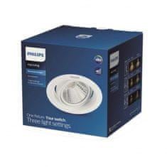 Philips LED Zápustné svítidlo Philips Pomeron SceneSwitch 59555 5W 350lm bílé stmívatelné 4000K