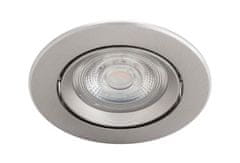 Philips LED Zapuštěné bodové svítidlo Philips SPARKLE SL261 8718699755621 5W 350lm 2700K IP20 niklové stmívatelné