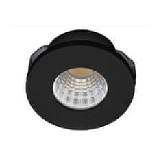 AZZARDO LED Stropní podhledové svítidlo AZzardo Fill 5W R 4000K black AZ3382 5W 425lm 4000K IP20 4,5cm kulaté černé