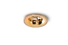 AZZARDO Stropní zápustné bodové svítidlo AZzardo Adamo Midst Diamond gold AZ2740 GU10 1x50W IP20 9cm zlaté