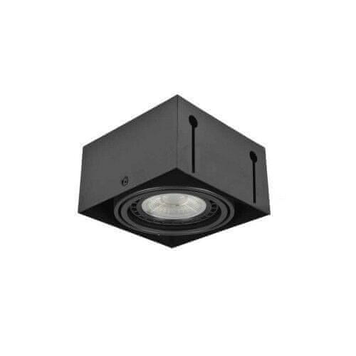 AZZARDO Stropní zápustné bodové svítidlo AZzardo Nova 1 GIPs black/black AZ2872 GU10 plus ADAP111/ES111 1x40/1x50W IP20 15cm černé