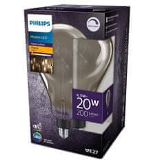 Philips Philips Vintage LED žárovka E27 A160 6,5W 200lm 1800K stmívatelná, smoky