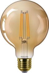 Philips Philips LED filament žárovka E27 G95 3,1W (25W) 250lm 1800K nestmívatelná, jantarová