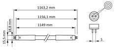 Philips Philips MASTER LEDtube HF 1149mm HE 840 T5 LED Trubice 16,5W 2500lm