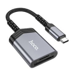 Hoco Čtečka paměťových karet Hoco UA25 SD/TF s konektorem USB-C