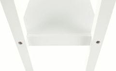 KONDELA Konzolový stolek, bílá, NITRO