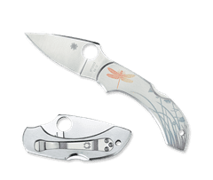 Spyderco C28PT Dragonfly Steinless Steel Tattoo