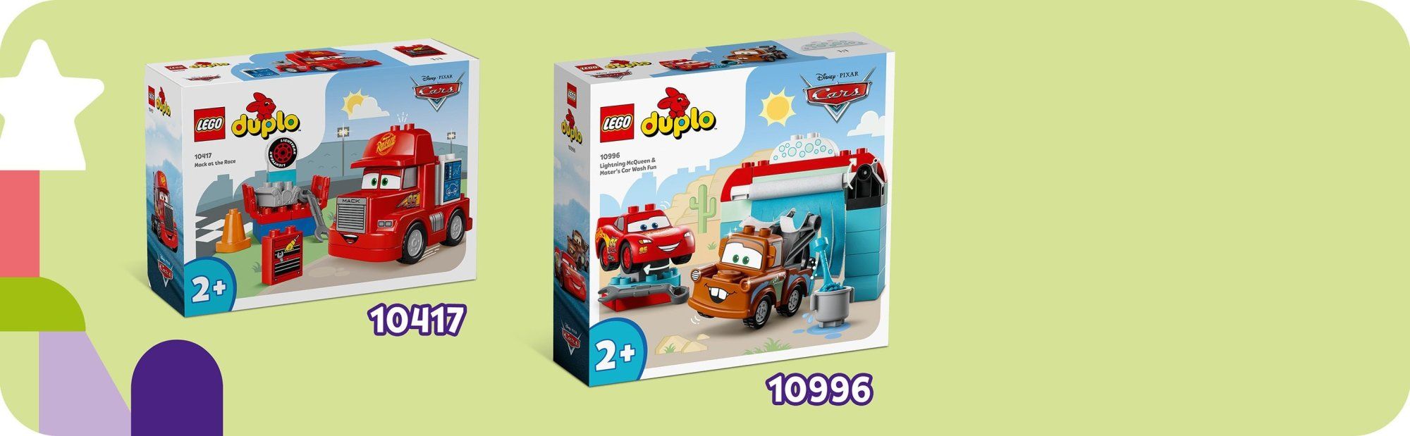 LEGO DUPLO Disney 10417 Mack na závodech