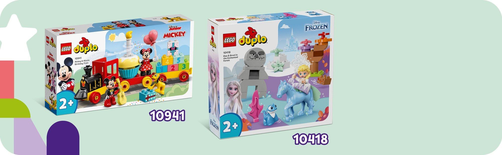 LEGO DUPLO Disney 10418 Elsa a Bruni v začarovaném lese