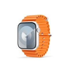 Ocean pásek pro Apple Watch 42/44/45/49 63418101800001 - oranžový