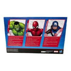 Avengers Avengers - Sada 3 Figurek 24cm - Hulk, Spiderman,Captain America.