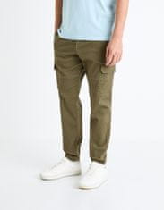 Celio Kalhoty slim cargo Dolyte 30