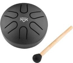 Veles-X Mini Steel Tongue Drum 6 Tones Black