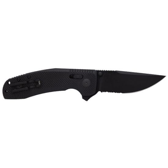 SOG 12-38-03-41 - Tac XR Serrated Blackout - Zavírací nůž