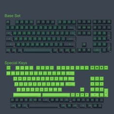 AKKO Wavez Keycaps Set (226-key), PBT ASA, Layout ANSI