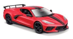 Maisto Maisto - 2020 Chevrolet Corvette Stingray Coupe, červená, 1:24