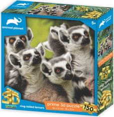 Prime 3D Puzzle Animal planet: Lemur kata 3D 150 dílků