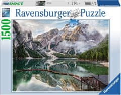 Ravensburger Puzzle Lago di Braies, Itálie 1500 dílků