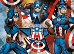 Ravensburger Puzzle Marvel: Kapitán Amerika XXL 100 dílků