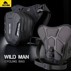 WILD MAN WILDMAN Bag L1 voděodolná, objem 3L on waist and thigh