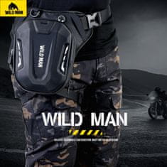 WILD MAN WILDMAN Bag L1 voděodolná, objem 3L on waist and thigh