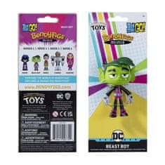 Grooters Mladí titáni do toho! Sběratelská figurka mini Bendyfigs Mladí Titáni - Beast Boy