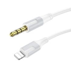 Borofone Kabel BL19 Creator jack 3,5 mm na Lightning bílý