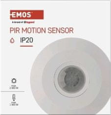 Emos PIR senzor (pohybové čidlo) IP20 2000W, bílý