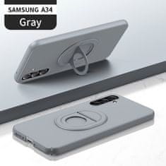 MobilPouzdra.cz Kryt Magnetic Elipse pro Samsung Galaxy A34 5G , barva šedá