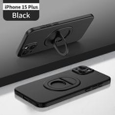 MobilPouzdra.cz Kryt Magnetic Elipse pro Apple iPhone 15 Plus , barva černá