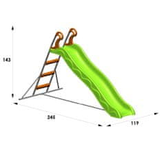 TRIGANO Dětská skluzavka Danou 2,15 m