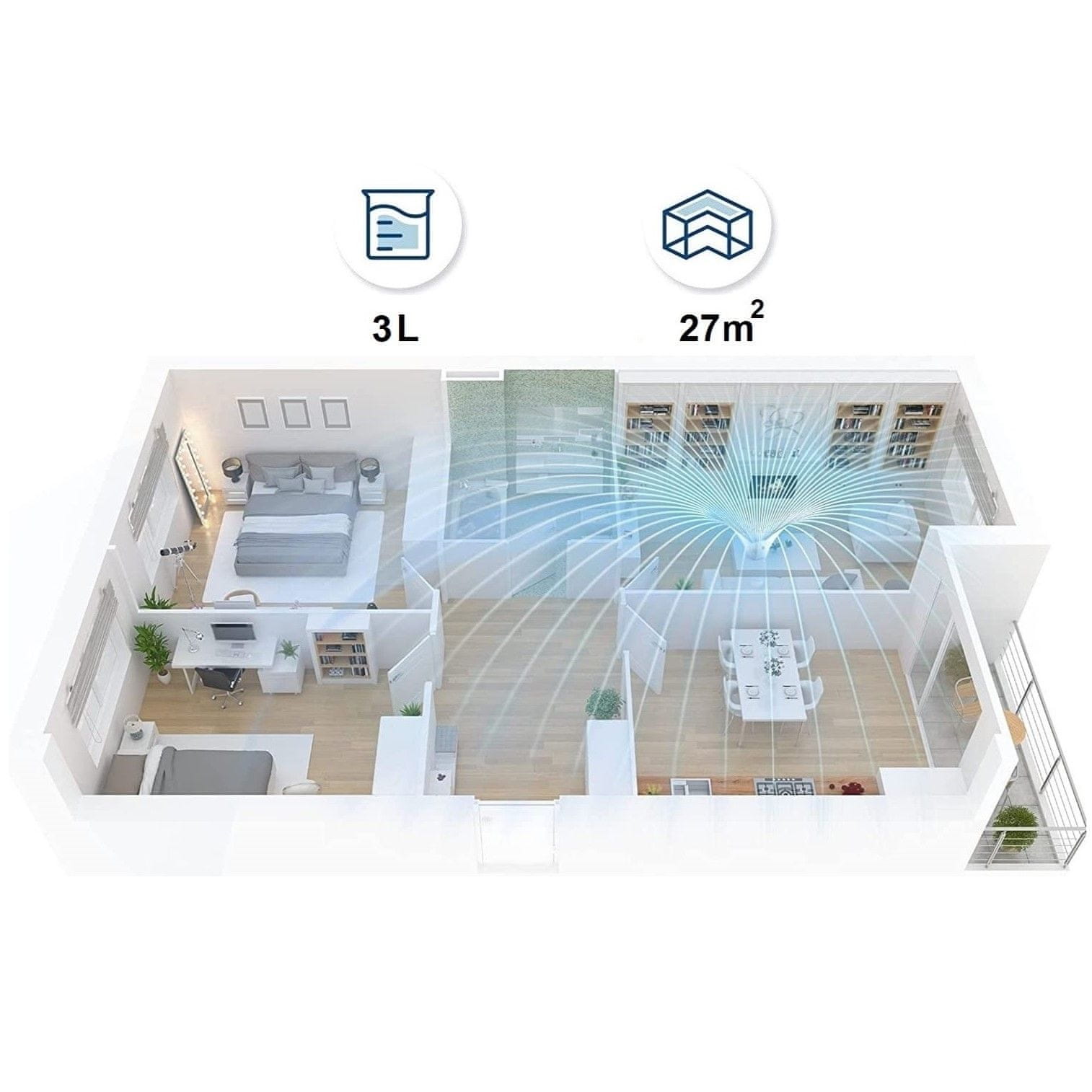 Levoit DUAL200S PRO - SMART 3L