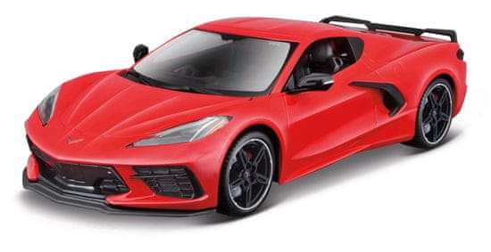 Maisto Maisto - 2020 Chevrolet Corvette Stingray, červená, 1:18