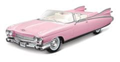 Maisto Maisto - 1959 Cadillac Eldorado Biarritz, růžová, 1:18