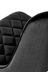 Halmar Designová židle K450 černá
