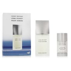 Issey Miyake L´Eau D´Issey Pour Homme - toaletní voda s rozprašovačem 75 ml + tuhý deodorant 75 ml