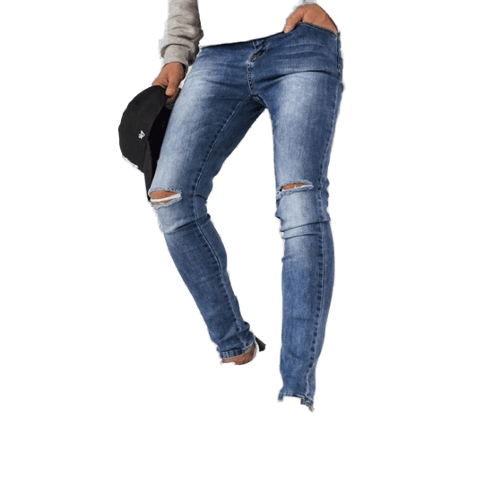 Dstreet Pánské džínové kalhoty SAL modré ux4221